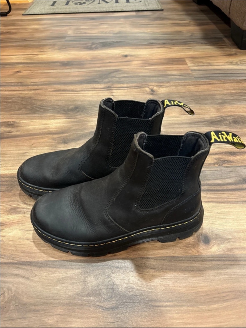 Dr. Martens Women's Black Chelsea Boots - Slip-On Comfort
